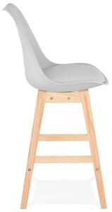 Kokoon Design Barová židle April Mini Barva: šedá/přírodní