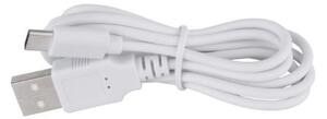 GLOBO 58457W HELA dotyková stolní lampička LED V410mm 1W/25lm 3000K bílá, včetně baterie CR18650 1800mAh, USB-A 2.0 - USB-C