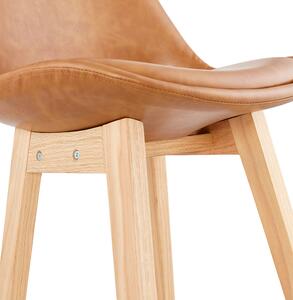Kokoon Design Barová židle Janie Mini Barva: hnědá/černá