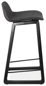 Kokoon Design Barová židle Trapu Mini Barva: světle šedá/černá