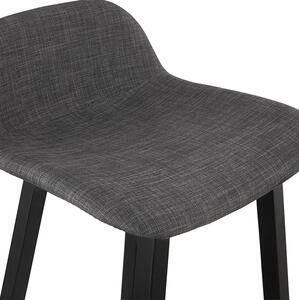 Kokoon Design Barová židle Trapu Mini Barva: světle šedá/přírodní BS02720LGNA