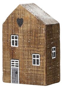 Dekorace Snow House 12cm natural
