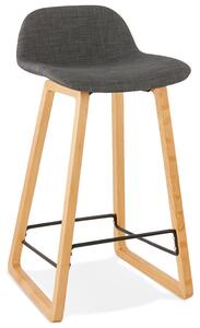 Kokoon Design Barová židle Trapu Mini Barva: světle šedá/přírodní