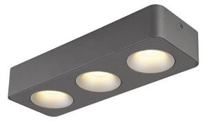 GLOBO 43100-3 HANGARAU povrchové bodové svítidlo LED 14W/780lm 3000K tmavošedá, šedá