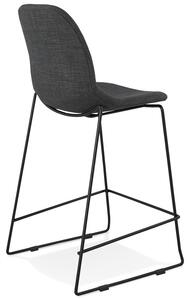 Kokoon Design Barová židle Cooper Mini Barva: světle šedá/černá