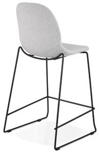 Kokoon Design Barová židle Cooper Mini Barva: světle šedá/černá
