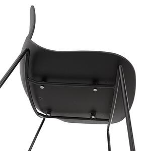 Kokoon Design Barová židle Ziggy Barva: Černá