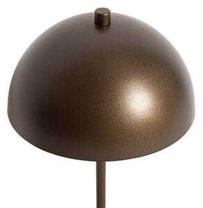 Retro stolní lampa tmavě bronzová - Magnax Mini
