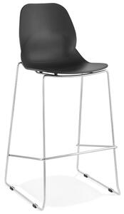 Kokoon Design Barová židle Ziggy Barva: černá/chrom