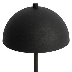 Retro stolní lampa černá se zlatou - Magnax Mini