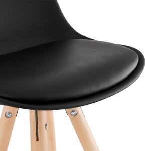 Kokoon Design Barová židle Anau Barva: černá/přírodní