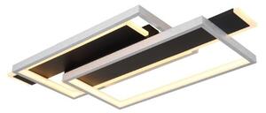 GLOBO 67187-40 FINNLEY stropní svítidlo LED 40W/1400lm 3000K černá, zlatá, bílá