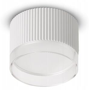 Bílé přisazené bodové svítidlo GX53, Ø 8,2 cm