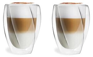 Sada 2 dvoustěnných sklenic Vialli Design Latte, 300 ml