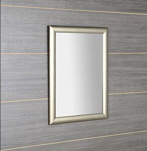 Sapho, VALERIA zrcadlo v dřevěném rámu 580x780mm, platina, NL393
