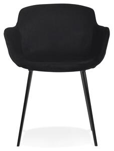 Kokoon Design Jídelní židle Lorel Barva: Černá