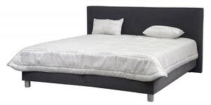 Olivia čalouněná postel 180, tmavě šedá