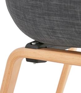 Kokoon Design Jídelní židle Elegans Barva: tmavě šedá/přírodní