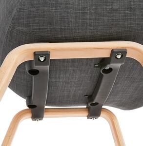 Kokoon Design Jídelní židle Elegans Barva: tmavě šedá/černá