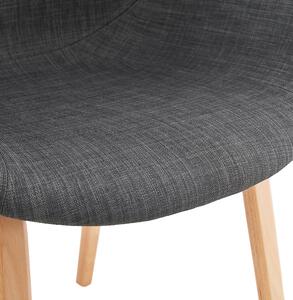 Kokoon Design Jídelní židle Elegans Barva: tmavě šedá/černá