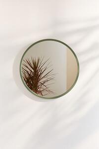 Kulaté zrcadlo s olivovým rámem Umbra Hub 61 cm | olivová