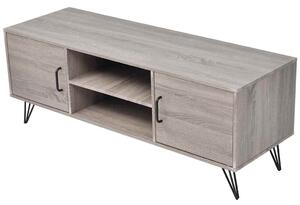 TV stolek 120 x 40 x 45 cm šedý 243449