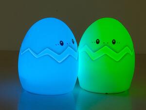 Verk 24074 Noční RGB lampička dotyková vajíčko 3 x AAA