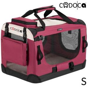 Deuba Přenosná taška pro psa S 50x34x36 cm - červená