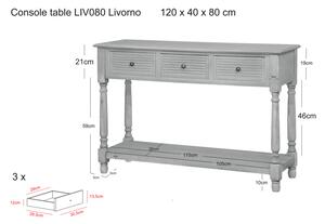 Livin Hill Konzolový stolek Livorno LIV080 LIV080
