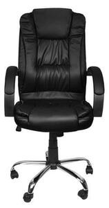 Malatec 8983 Kancelářská židle EKO kůže černá