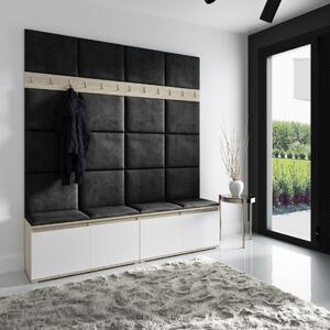 Čalouněný panel Emi 3,5 cm - Černá Trinity 16 Rozměr panelu: 70x40 cm