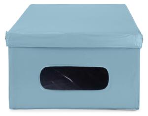 Skládací úložný box PVC Compactor Nordic 50 x 38.5 x 24 cm, světle modrý