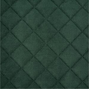 Přehoz na postel CELESTE 220x240 cm tmavě zelená Mybesthome