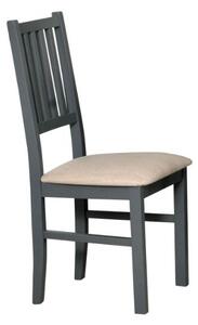 NIEL 7 jídelní židle, grafit/bílá káva