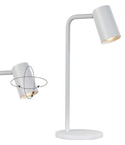 Mantra 7520 Sal, bílá stolní lampa s otočnou hlavou 1xGU10, výška 36,5cm
