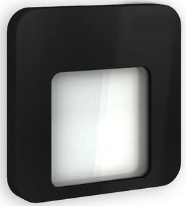 Zamel Světlo LED MOZA, na omítku, 14Vss, IP44 Barva: Černá, Teplota světla: Neutrální bílá