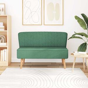 Pohovka textil 117 x 55,5 x 77 cm zelená 244073