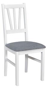 Jídelní židle, Bosanova TYP 5, bílá/světle šedá
