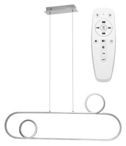 Toolight LED závěsné stropní svítidlo APP810-CP CHROM + dálkové ovládání