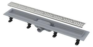 Alcadrain sprchový žlab plastový s nerezovým roštem APZ10-950M 95 cm APZ10-950M