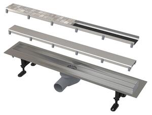 Alcadrain sprchový žlab Fit And Go, 75 cm APZ13-DOUBLE9-750 APZ13-DOUBLE9-750