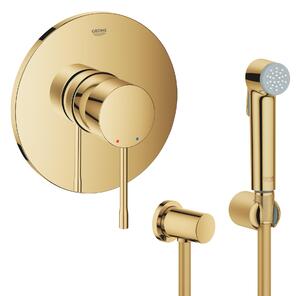 Sada sprchová baterie Grohe Essence 24057GL1, sada bidetové hlavice Grohe Tempesta 27513GL1, 27057GL0