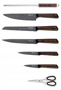 Edenberg EB-929 8dílná sada nožů černo hnědá