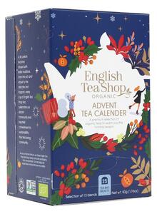 ENGLISH TEA SHOP adventní kalendář 25 ks - modrá