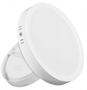 Bílé kulaté stropní LED svítidlo 18 W, neutrální bílá, Ø 16 cm