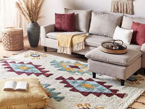 Bavlněný koberec 140 x 200 cm barevný DUZCE