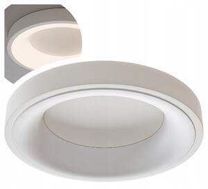 Bílé kulaté stropní LED svítidlo 30 W, 4000 K, 3000 lm, Ø 40 cm