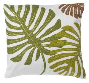 Dekorativní bavlněný polštář s motivem palmy ZENOBIA