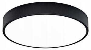 Černé kulaté LED stropní svítidlo 30 W, 40 cm, 2400 lm, neutrální bílá