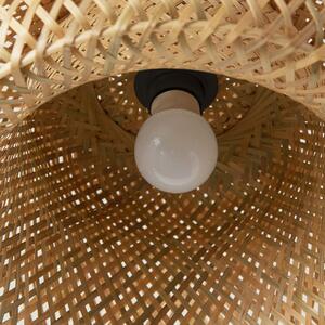 Toolight - stropní svítidlo z přírodního bambusu E27 60W APP886-1CP, hnědá, OSW-05246